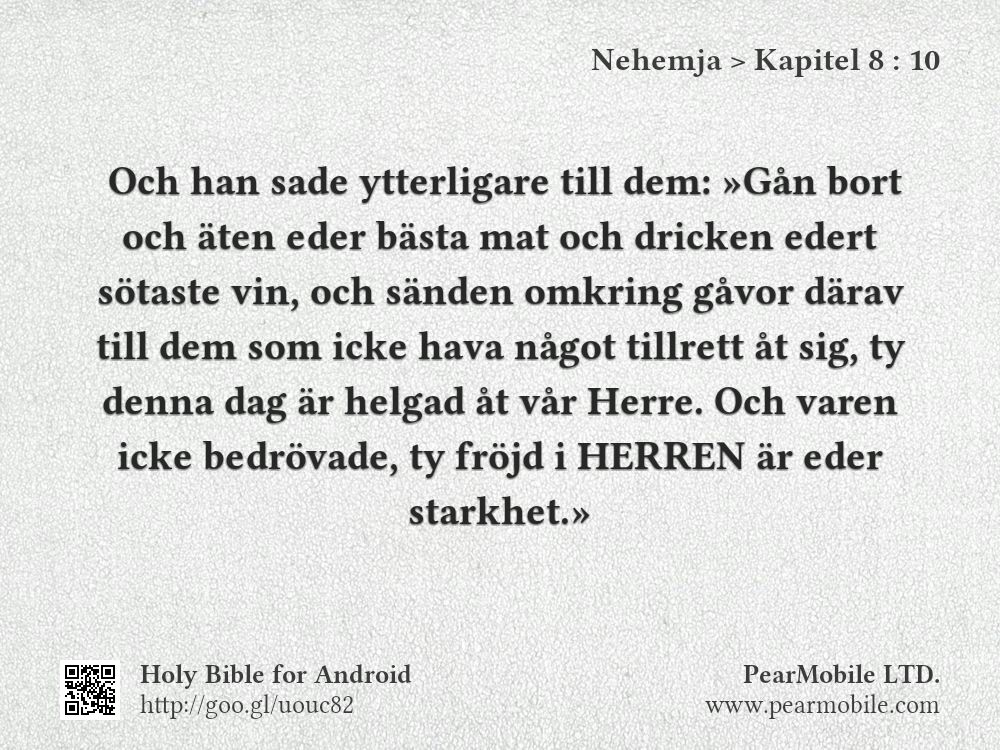 Nehemja, Kapitel 8:10